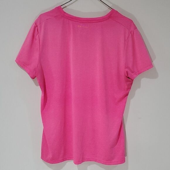 Champion pink vapor performance short sleeve shirt - Picture 5 of 8